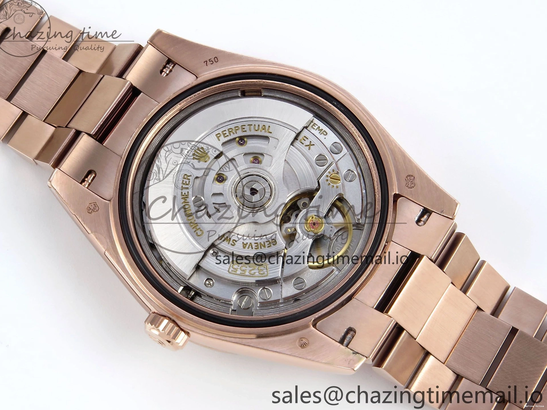 0217 QuickDry Day Date 40 RG 228235 KF 1:1 Best Edition Brown Roman Dial on President Bracelet VR3255 (Gain Weight) 838